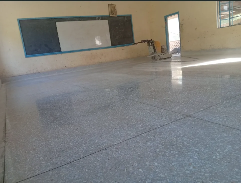 Terrazzo Flooring Installation